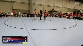 140 lbs Placement Matches (8 Team) - Jayla Ford, Oklahoma Blue vs Alicen Dillard, Texas Blue