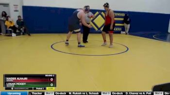 285 lbs Round 2 - Logan Moody, Whitmer vs Haider Alhajri, Rogers