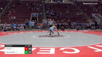 113 lbs Consolation - Kayden Reyda, Corry Area Hs vs Shawn Szymanski, Burrell Hs