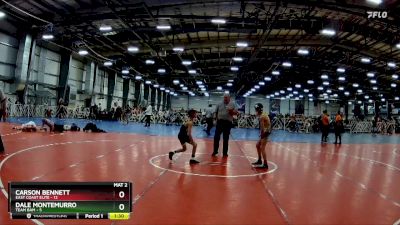 84 lbs Rd# 7- 10:45am Saturday Final Pool - Dale Montemurro, Team BAM vs Carson Bennett, East Coast Elite