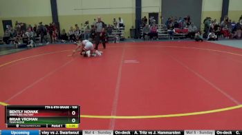 100 lbs Cons. Round 3 - Bently Nowak, Wrestling Factory vs Briar Vroman, Team Nazar