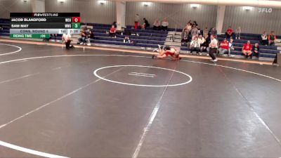 165 lbs Cons. Round 5 - Sam May, Western Wyoming College vs Jacob Blandford, Western Colorado University