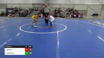 70 lbs Prelims - T'kyuh Salazar, Bedlam vs Emma Gutierrez, New Mexico