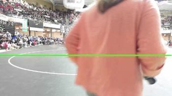 105 lbs Champ. Round 1 - Kennedy Grizzle, Lyons HS vs Allison Sumner, Hoyt-Royal Valley HS