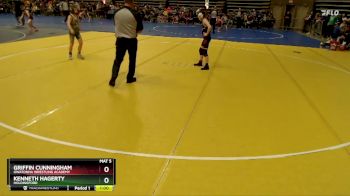 80 lbs Cons. Round 2 - Kenneth Hagerty, Holdingford vs Griffin Cunningham, Owatonna Wrestling Academy