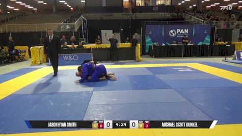 Michael Scott Dunkel vs Jason Ryan Smith 2025 Pan Jiu Jitsu IBJJF Championship