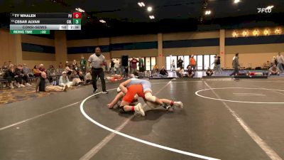 165 lbs Consolation - Ty Whalen, Princeton vs Cesar Alvan, Columbia