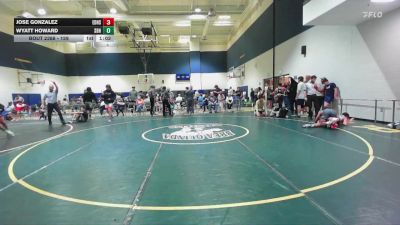 159 lbs Cons. Round 3 - Jose Gonzalez, El Dorado High School vs Wyatt Howard, Villa Park High School