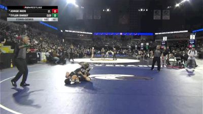 106 lbs Consolation - Jorge Rios, St. John Bosco (SS) vs Tyler Sweet, Clovis North (CS)