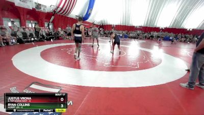 138 lbs Semis & Wb (16 Team) - Dylan Groess, Albert Lea vs Connor Bennett, IL Top Dawgs NAVY