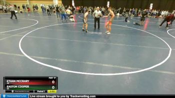 120 lbs Champ. Round 3 - Easton Cooper, WI vs Ethan McCrary, AR