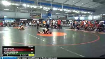 132 lbs Round 5 (6 Team) - Sam Bright, Assassins WC - Black vs Landon Herdon, The MF Purge Green