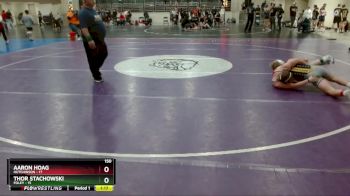 150 lbs Finals (8 Team) - Aaron Hoag, Hutchinson vs Thor Stachowski, Foley