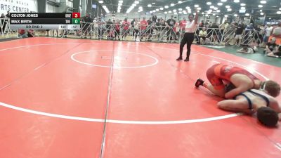 195 lbs Rr Rnd 2 - Colton Jones, Grizzly Wrestling Club - HSB vs Max Birth, The Mailmen - HSB