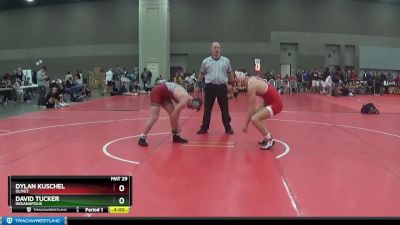 174 lbs Cons. Round 3 - David Tucker, Indianapolis vs Dylan Kuschel, Olivet