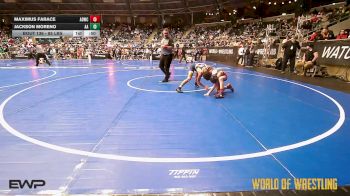 85 lbs Consi Of 16 #2 - Maximus Farace, American Dream Wrestling Club vs Jackson Moreno, Alber Athletics