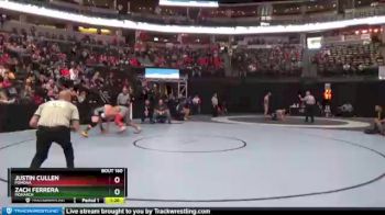 195 lbs Quarterfinal - Zach Ferrera, Monarch vs Justin Cullen, Pomona