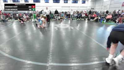 80 lbs Round Robin 1 - Brennan Hart, Ares Black-EL vs Tyler Nowicki, Indiana Outlaws-EL