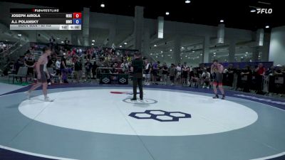 65 kg Champ. Rd Of 64 - Joseph Airola, Nebraska Kearney vs A.J. Polansky, Mustang Wrestling Club