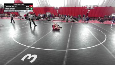 USA Junior Boys - 150 lbs 5th Place Match - Jayse Jensen, Iowa vs Austin Ahler, Mukwonago High School Wrestling