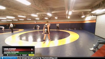 138 lbs Cons. Round 3 - Vans Sterner, Riverton Wolf Pack vs Kayden Maynard, Empire Battle School