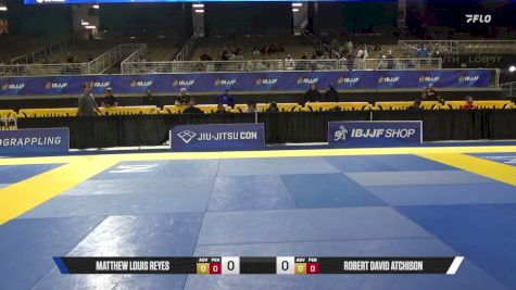 Matthew Louis Reyes vs Robert David Atchison 2026 Pan Jiu Jitsu IBJJF Championship