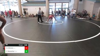 120 lbs Cons. Round 1 - Kaelena Ahrens, Vacaville vs Charlotte Macachor, Red Star WA