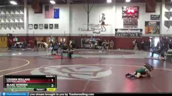 30 lbs Round 3 - Louden Rollans, Gold Rush Wrestling vs Blake Worden, Gold Rush Wrestling