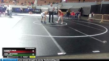 D4-106 lbs Quarterfinal - Khel Lipumano, Yuma Catholic vs Everett Pack, Holbrook