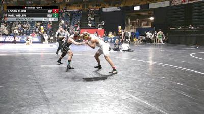 197 lbs Round Of 16 - Logan Eller, Appalachian State vs Kael Wisler, Michigan State