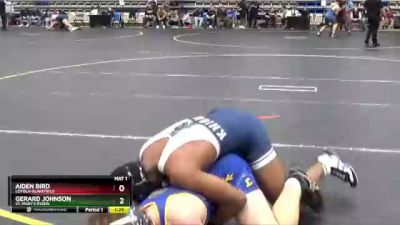 190 lbs Quarterfinal - Gerard Johnson, St. Mary`s Ryken vs Aiden Bird, Loyola-Blakefield