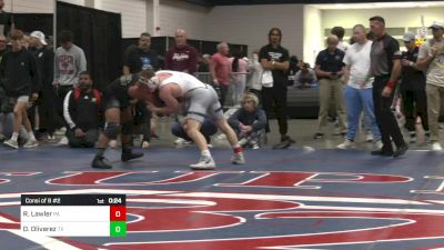 150 lbs Consi Of 8 #2 - Ryan Lawler, PA vs Dorian Olivarez, TX