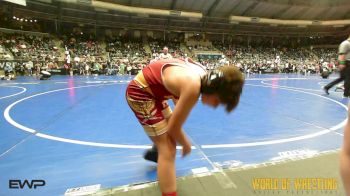 80 lbs Round Of 32 - Josh Hanenkratt, Empyre Wrestling Club vs Saul Heist-Levine, Bozeman Wrestling Club