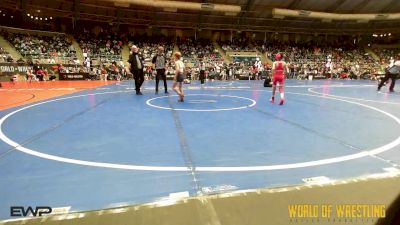 61 lbs Round Of 32 - Enzo Richardson, Team Owls vs Hagan Wolfenberger, Keystone Wrestling Club