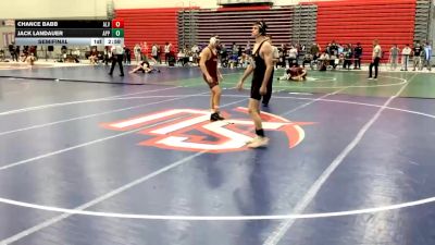 157 lbs Semifinal - Chance Babb, Alvernia University vs Jack Landauer, Apprentice School