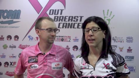 EJ Tackett & Liz Johnson React To Mixed Doubles Victory