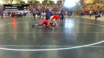 115 lbs Champ. Round 1 - Miyon Alkubechy, Team Clarksville TCWC vs Brooks Morris, Blackman Wrestling Club