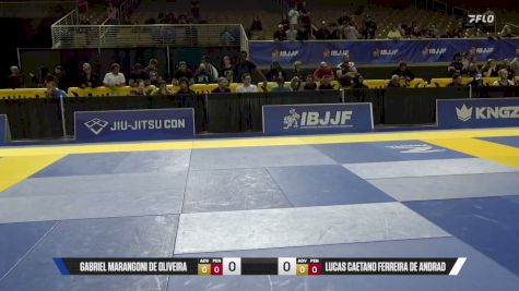 Lucas Caetano Ferreira De Andrad vs Gabriel Marangoni De Oliveira 2026 Pan Jiu Jitsu IBJJF Championship