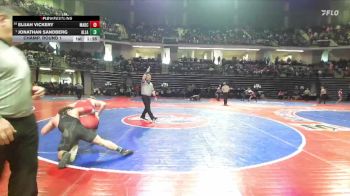 150-4A Champ. Round 1 - Jonathan Sandberg, Allatoona vs Elijah Vickery, Madison County