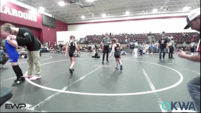 64-67 lbs Rr Rnd 2 - Kalisynn Meyer, HURRICANE WRESTLING ACADEMY vs Emyle Thompson, HURRICANE WRESTLING ACADEMY