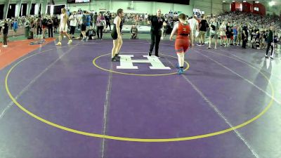 190-207 lbs Champ. Round 2 - Lillian Harned, McCracken County Wrestling Club vs Lillian Cummins, DeKalb County Wrestling Club