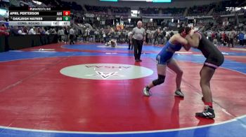 1-5A 152 Cons. Round 1 - Oakleigh Haynes, Arab vs April Perterson, Alexandria HS