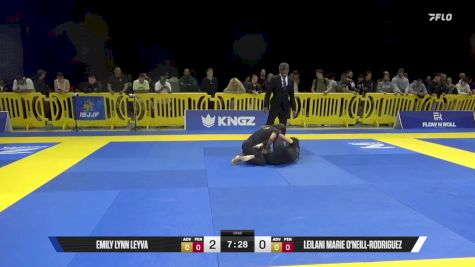 Leilani Marie O'Neill-Rodriguez vs Emily Lynn Leyva 2025 Pan IBJJF Jiu-Jitsu No-Gi Championship