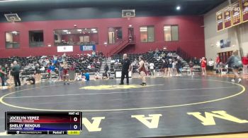 155 lbs Cons. Semi - Jocelyn Yepez, Emmanuel College vs Shelsy Renous, Emmanuel College