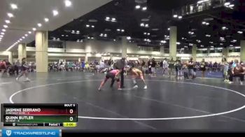 114 lbs Round 1 (10 Team) - Quinn Butler, SD Heat vs Jasmine Serrano, Suncoast Gems