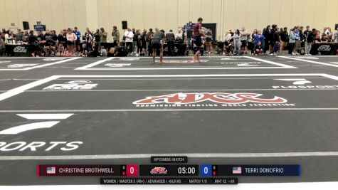 Christine Brothwell vs Terri DOnofrio 2025 ADCC Orlando Open/Youth Trials