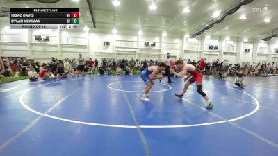 E-132 lbs Round Of 16 - Issac Davis, WV vs Dylan Newman, NY