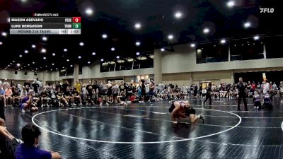 165 lbs Round 2 (6 Team) - Mason Asevado, Pod Squad vs Luke Berguson, Team Rich Habits White