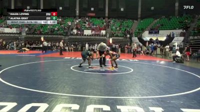 6-7A 165 Quarterfinal - Kalea Loving, Sparkman vs Alayna Gray, James Clemens HS