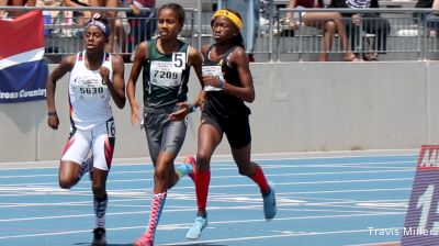 Girls' 800m, Final - Age 13 - Cha'iel Johnson defends her crown